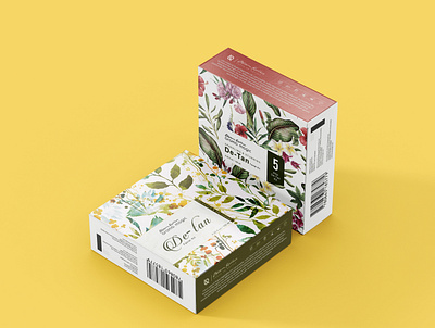 Packaging design branding design natural nature package packaging packaging design typography vector