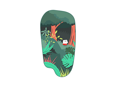 Meeye Jungle design icon illustration jungle