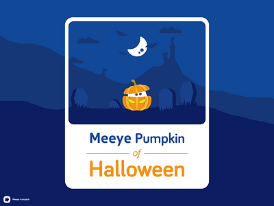 Meeye Pumplin of Halloween design halloween icon illustration