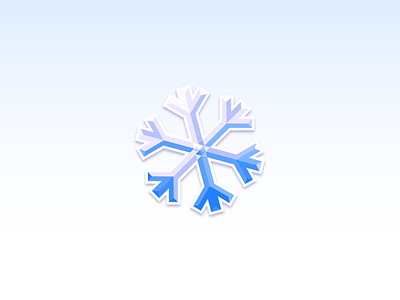 Snowflake design illustration snow snowflake winter