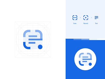 Text Scanner icon design