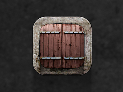 Wooden Shutters icon icon ios shutter wood