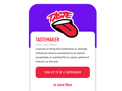 Tasteclub Mobile Site