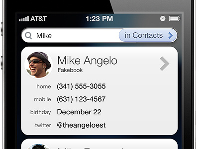 iOS Spotlight Overhaul iphone spotlight ui