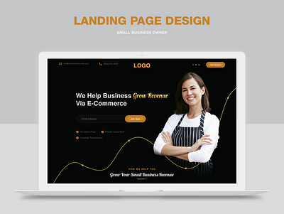Collecting user's information(landing page design) application design design design for business graphic homepage design illustration landing page design modern design typography ux