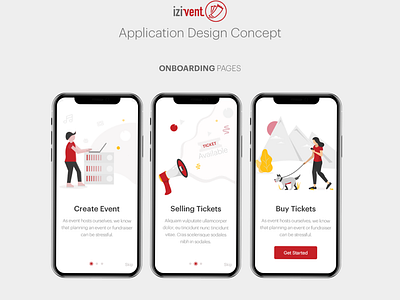 Event tickets management application design application design daily ui design design for business graphic homepage design illustration interface design italian designer landing page design marketing site solving business problem typography ui design ui ux uidesign userexperience ux designer web