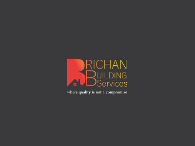 My logo design for a building company abstract design art branding graphic design illustration logo minimal vector