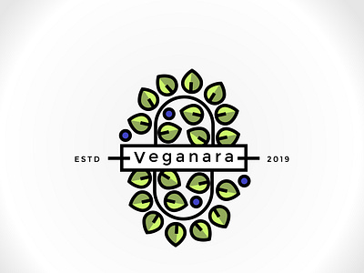 A plant-ish minimal logo