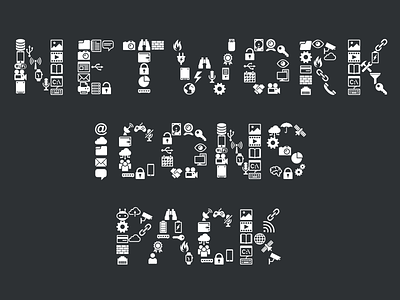 IT/Network Icons Pack free icons isometric network