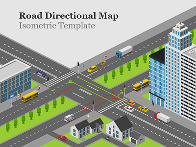 Road Directional Map