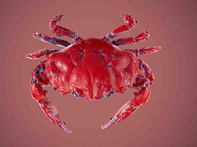 crab texture