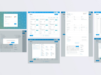 Logistics Management Software app ui ux web website