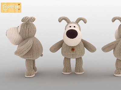 Boofle 3D model