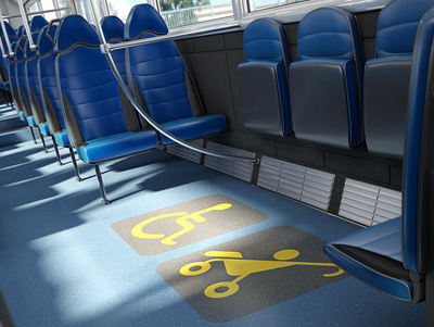 Forbo Bus and Coach CGI 3d 3d modelling 3ds max design