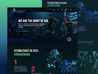 Homepage for KINJAZ