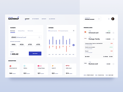 Finance Management Service accounting analytics app clean design finance fireart management product startup ui ux website