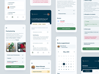 Healthy. Medical booking app