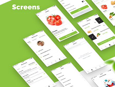 Notlob - Grocery IOS App / .psd Download coronavirus delivery app delivery ux free psd freebie freebie xd freebies grocery app grocery ux quarantine app ui ux