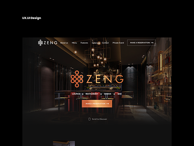 ZENG - Website UI.UX Design