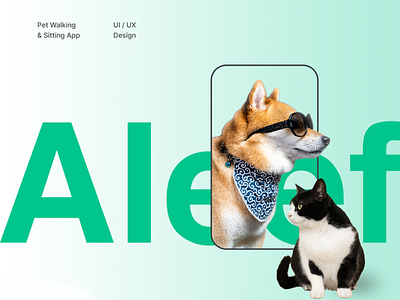 Aleef - Pet Walking & Sitting App