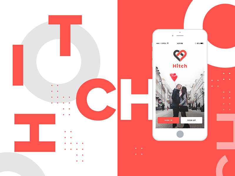 Hitch Dating App Concept by Nihal Graphics on Dribbble