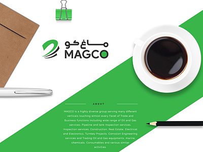 MAGCO - Corporate Branding & Website Design branding design uiux web