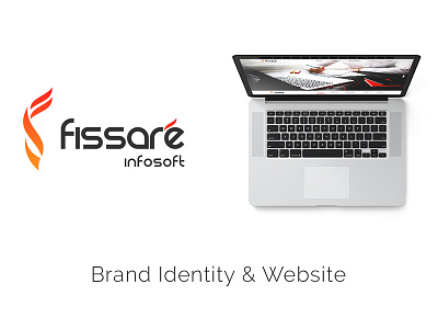 Fissare Infosoft - Corporate Branding & Website Design branding design freelnance logo mangalore nihalgraphics ui ux