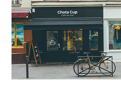 Chota Cup - Cafe de chai Branding branding graphics logo nihal