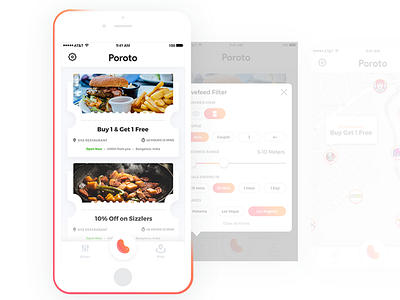 Poroto - Deals Mobile App & Brand Identity