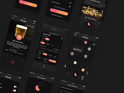 Night Mode - Poroto Deals Mobile App