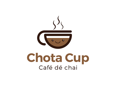 Chota Cup - Logo Design bangalore branding design flat freebie icon illustration india it food park logo mangalore minimal nihal.graphics nihalgraphics startup typography vector web www.nihalgraphics.com