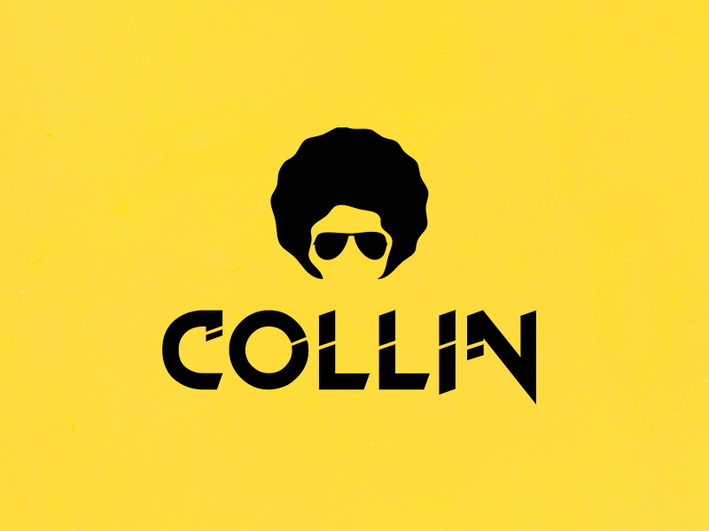 Collin - DJ logo illustration nihal.graphics design mobile icon typography vector branding nihalgraphics logo a day edm music artist dj collin mangalores top logo designer mangalore logo designer india logo designer logo