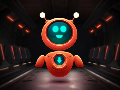 RoboTUBE android design icon illustration interface ios ipad iphone logo ui