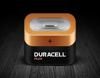 Icon DURACELL app art duracell energy icon ios ipad iphone