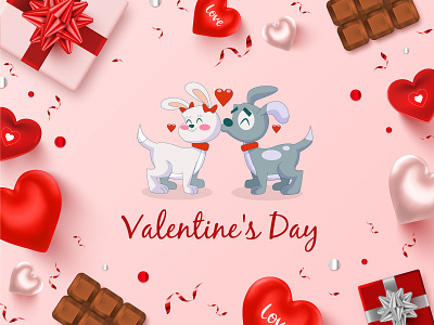 Valentines With Pets day hey love lovely lover petlover valentines day valentines day card