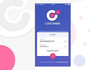 This is my first shot dribbble firstshot login signin