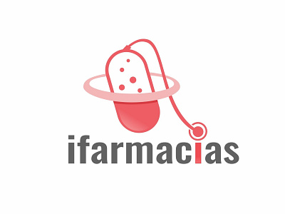 ifarmacias - Logo Design awesome branding coloful design logo typography vector