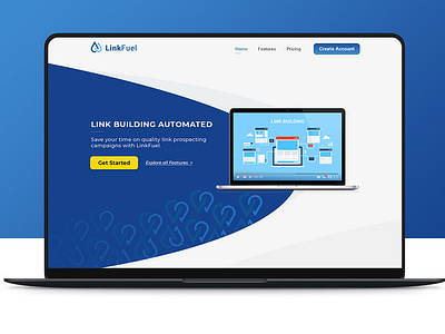 Link Building Service - Website Design - Link Fuel coloful design ui ui design user interface ux design web design web ui website