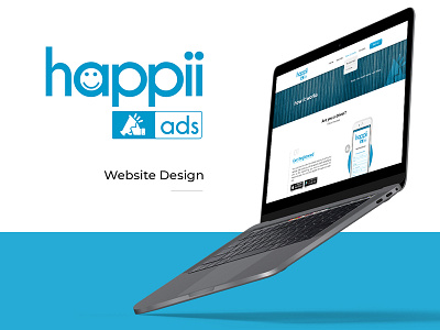 Website UI Design – Happii Ads – Advertising Agency ad agency ui ux design ui design ui design challenge ui designer ui designers ux design web ad web design website