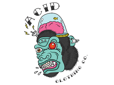 Acid Clothing Illustrations