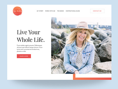 Sue Hollis Homepage branding clean design grid homepage ui vector web design website