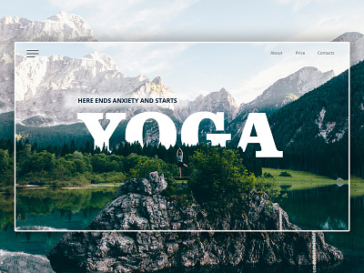 Yoga website design site ux web website yoga