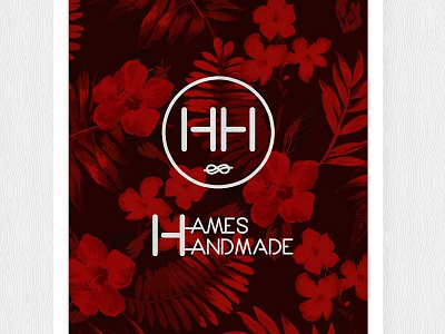 Hames Handmade Print logo poster print