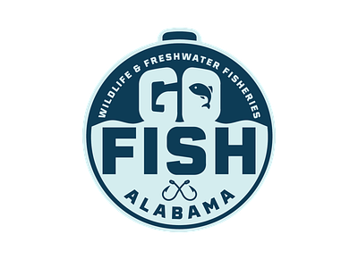 Go Fish, Alabama! Logo Design