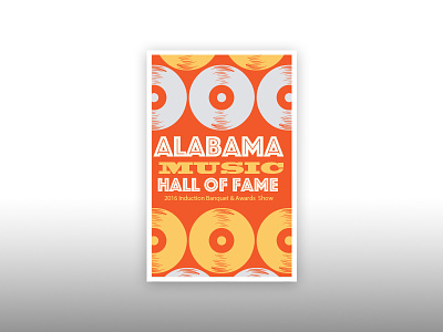 Hall of Fame Induction Cover alabama booklet cover fame music type