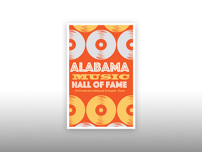 Hall of Fame Induction Cover alabama booklet cover fame music type