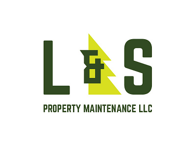 L&S Logo green icon landscaping llc logo property