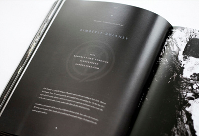 ADC Young Guns 9 - Winners Book adc art directors club design editorial layout page print typography young guns