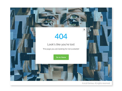 404 Page 404 page disconnection error page health care ui ux