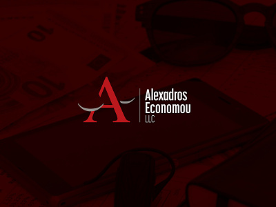 Alexadros Economou LLC Logo Design design graphic design logo logo symbol